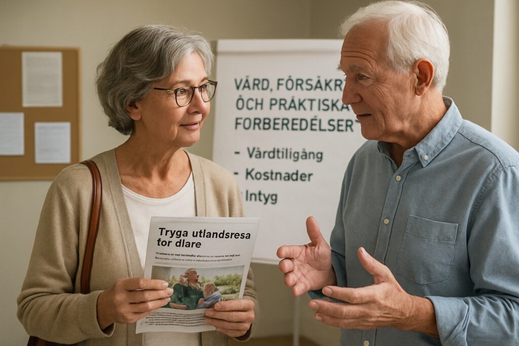 Trygg utlandsresa för äldre: vård, försäkring och praktiska förberedelser